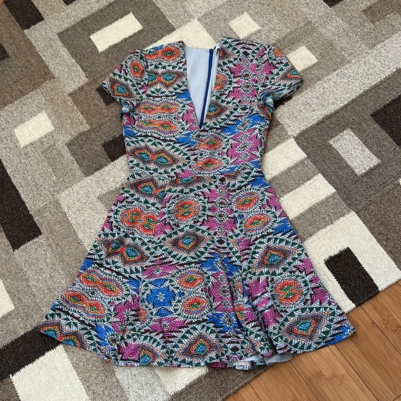 Lovers + Friends Cassidy Dress in Mosaic Print small - Picture 2 of 7